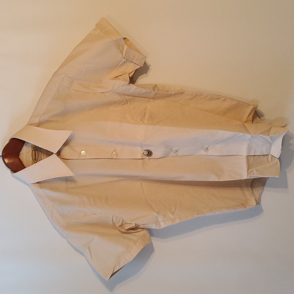 NOS 1970's Woodwards Sanforized shirt Permanent Press
